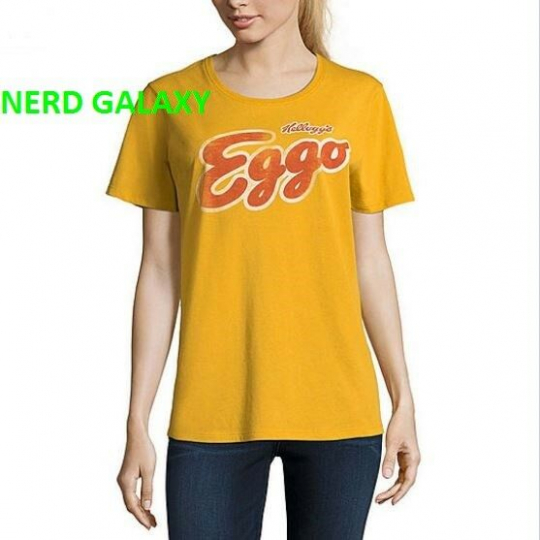 Eggo Waffles Eleven 11 Retro Juniors XL T-Shirt, LICENSED! NEW! Stranger Things