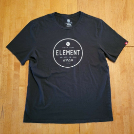 Element Skateboard T-Shirt Mens XXL 2XL Black