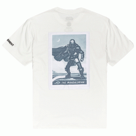 Element Skateboard T-Shirt Star Wars Warrior Off White