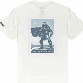 Element Skateboard T-Shirt Star Wars Warrior Off White Size Large