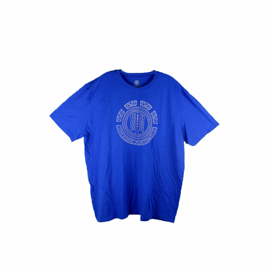 Element Skateboard T-Shirt Symbol Short Sleeve Royal Blue