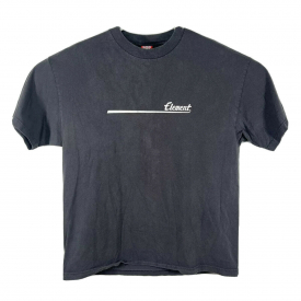 Element Skateboards Mens Size XL Short Sleeve Vintage Logo Tshirt in Gray USA
