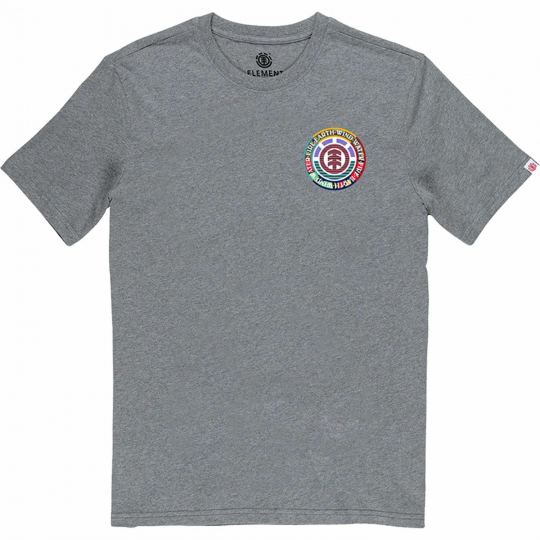Element Skateboards Prismatic T-Shirt - Size: SMALL Heather Grey