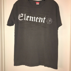 Element Skateboards Ringer Men’s T-Shirt Tee Size Small Made In The USA