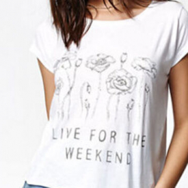 Element Weekend Life Knit Top (M) Pure White