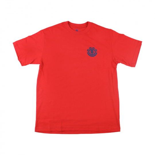 Elemet Skateboard T-shirt S Tee Red