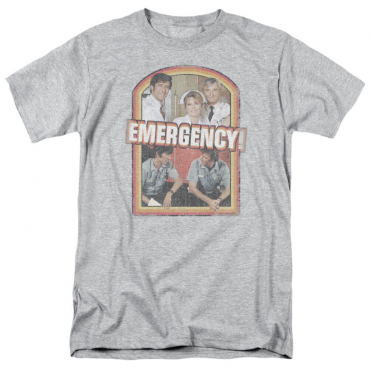 Emergency! 70's TV Show Retro Cast Tee Shirt Adult Sizes S-3XL