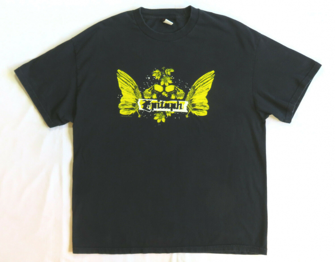 Epitaph Records Vintage T Shirt Tour Concert 2005 Emo Indie Rock Bands XL