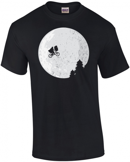 E.t. Moon T-shirt - 80's T-shirt