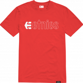 Etnies Men’s Ecorp T-Shirt Red Clothing
