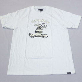 Etnies Men’s Flowerpot Graphic Short Sleeve Tee T-Shirt OS6 White Large