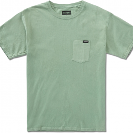 Etnies Men’s Icon Pocket Wash T-Shirt Mint Clothing