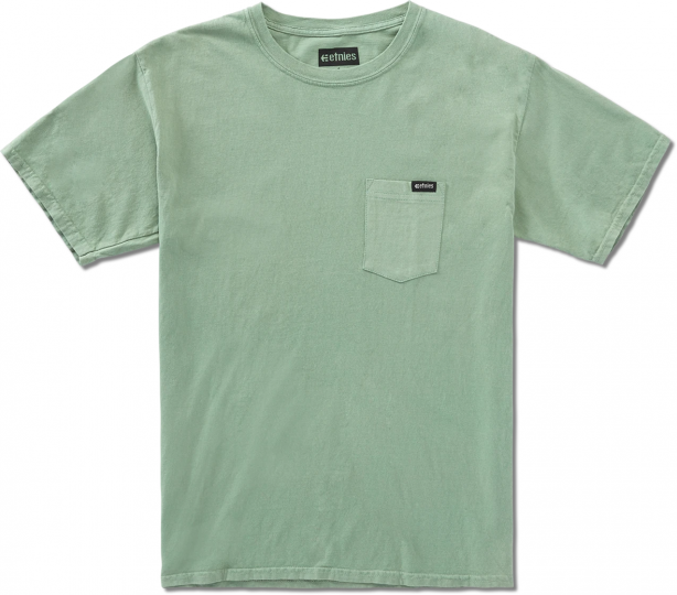 Etnies Men's Icon Pocket Wash T-Shirt Mint Clothing