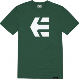 Etnies Men’s Icon T-Shirt Dark Green Clothing