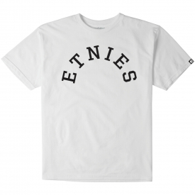 Etnies Skateboard T-shirt COLLEGIUM YOUTH KIDS White