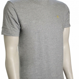 Etnies Team Embroidery T-Shirt – Grey / Heather – New