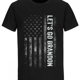 FJB Let’s Go Brandon Joe Biden Funny Tshirt Political Shirts Trump 2024 USA Flag