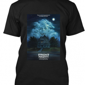 FRIGHT NIGHT Movie Classic 80’s-Design T-shirt Size L XL