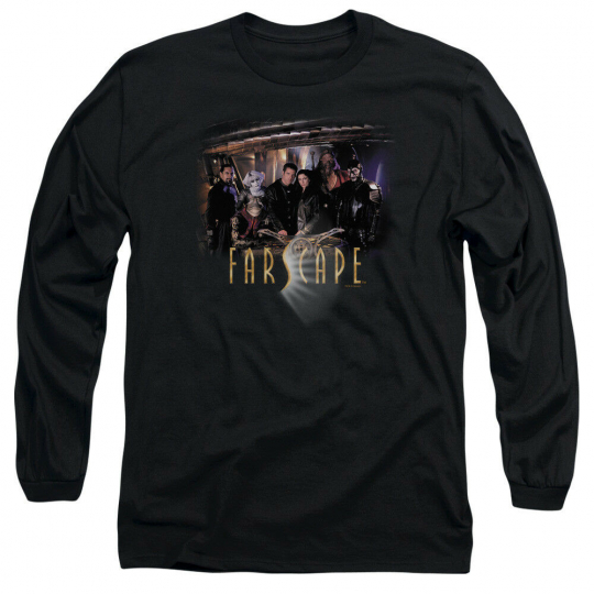Farscape TV Show CAST Licensed Adult Long Sleeve T-Shirt S-3XL