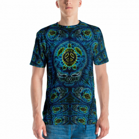 Feed A Hippie Sublimated Print T-shirt- Terrapin Mind / Medium