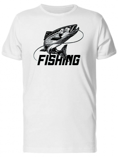 Fishing / Fish With Hook Men's Tee -Image by Shutterstock