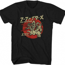 Foo Fighters Many Dragons Alternative Grunge Rock Music Band T Shirt FFI01330