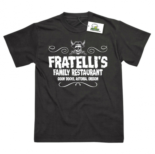 Fratelli's Family Restaurant Inspired by The Goonies Printed T-Shirt