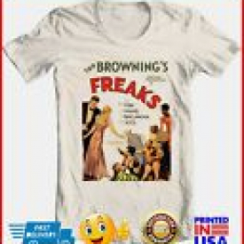Freaks Movie T-shirt classic horror movie retro 100% cotton Unisex Size M-2XL