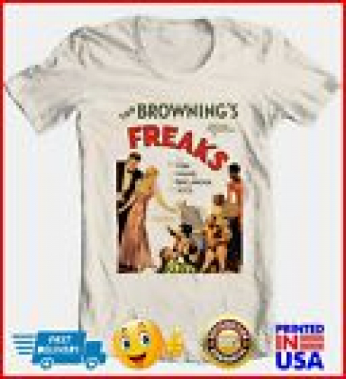 Freaks Movie T-shirt classic horror movie retro 100% cotton Unisex Size M-2XL