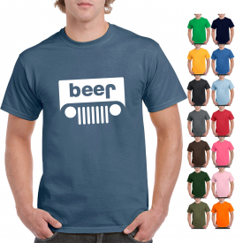Funny Beer Parody Drinking Humor Mens Graphic T-Shirt Parody Tee