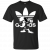 Funny Snoopy Adida Men’s Black T-Shirt S-5XL