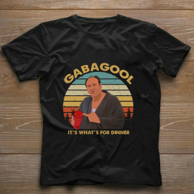 Gabagool It’s What’s For Dinner Vintage T Shirt The Sopranos Shirt Movie Quote