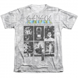 Genesis Rock Band LAMP 1-Sided Sublimated Big Print Poly Cotton T-Shirt