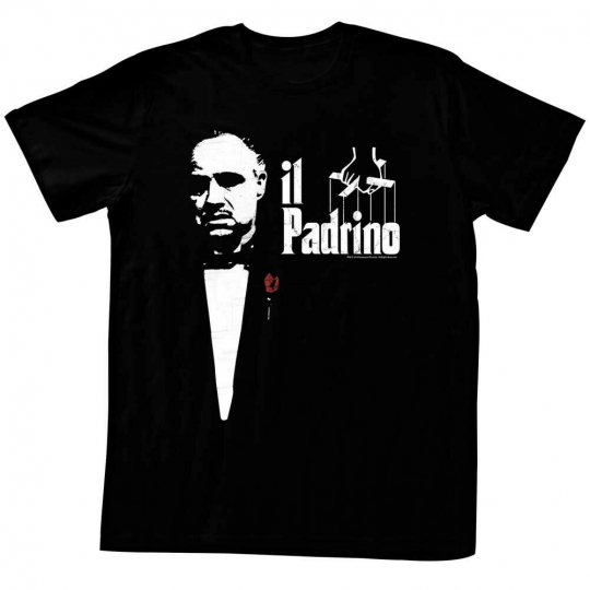 Godfather Movie Crime Drama Corleone Halian Adult T-Shirt Tee