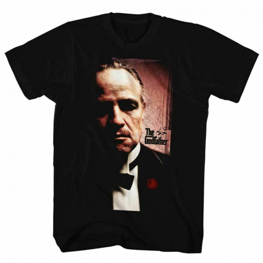 Godfather The Don Black Adult T-Shirt
