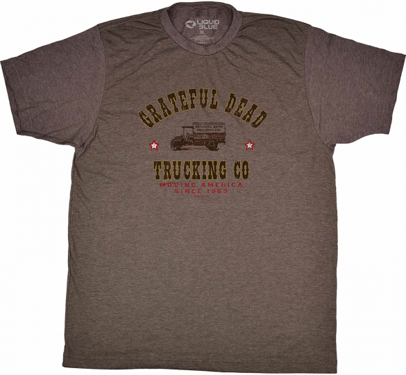 Grateful Dead Trucking Co 1965 Adult T-Shirt - Jerry Garcia rock band folk music