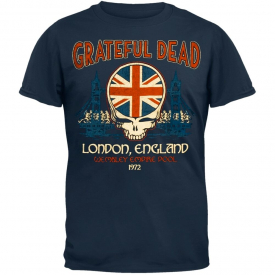 Grateful Dead – Wembley Empire Pool Men’s T-Shirt Dark Blue