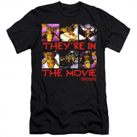 Gremlins In The Movie – Men’s Premium Slim Fit T-Shirt
