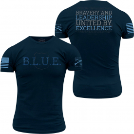 Grunt Style B.L.U.E. T-Shirt – Navy