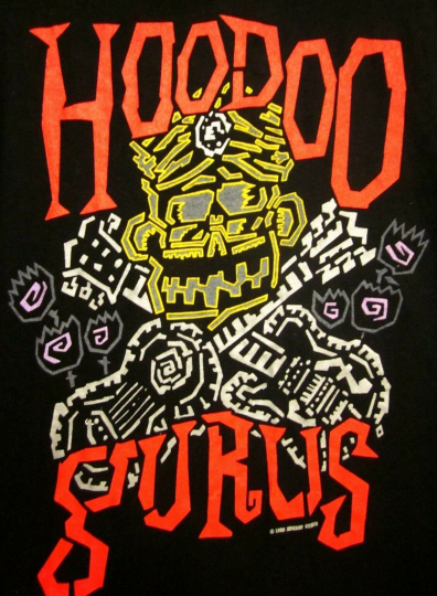 HOODOO GURUS vtg Magnum Cum Louder tour T shirt 1989 tee Australia alt rock XL