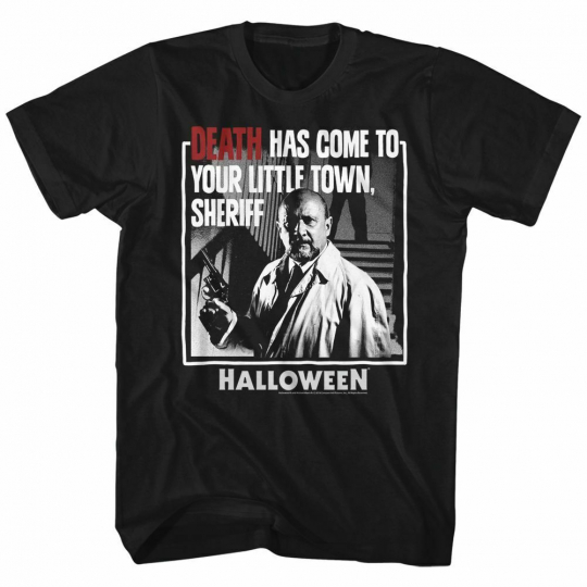 Halloween Death Black Adult T-Shirt