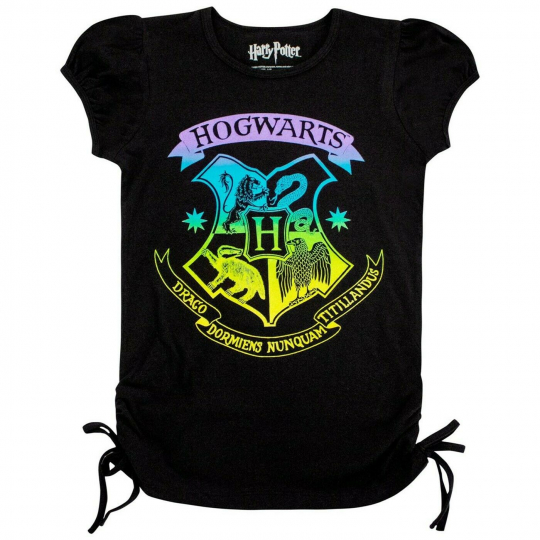 Harry Potter Hogwarts Crest Girls T-Shirt