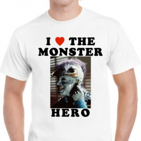 I Love the Monster Hero Shirt Mashup Toxic Avenger Maurice Little Monsters New