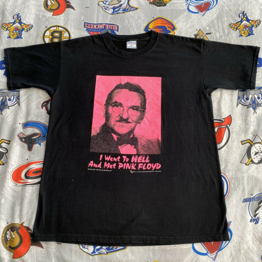 I Went To HELL And Met PINK FLOYD 1995 T-Shirt Men's XL VTG 90s Band Tee