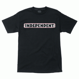 Independent Skateboard Trucks Shirt Bar Logo Black
