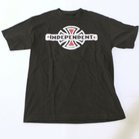 Independent Truck Co. Men’s Short Sleeve Logo T-Shirt SV3 Black Medium