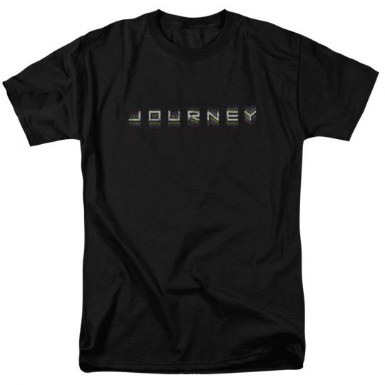 JOURNEY REPEAT LOGO Licensed Adult Men's Graphic Band Tee Shirt SM-6XL