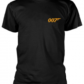 James Bond 007 ‘Goldfinger Movie Poster’ (Black) T-Shirt – NEW & OFFICIAL!