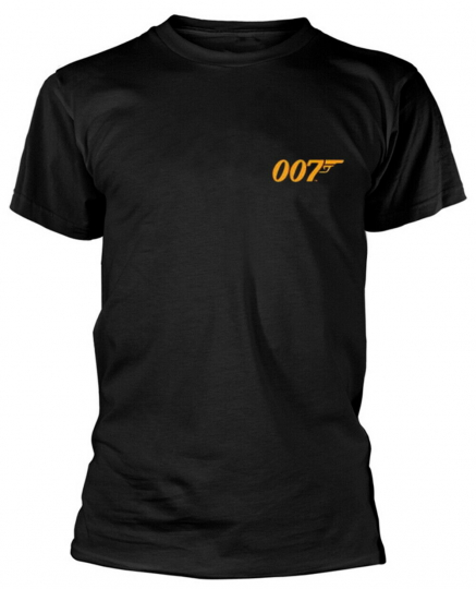 James Bond 007 'Goldfinger Movie Poster' (Black) T-Shirt - NEW & OFFICIAL!