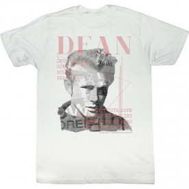 James Dean Faded Dean Adult T-Shirt Tee
